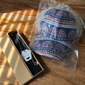 Latched Mama Hat & Boob Necklace